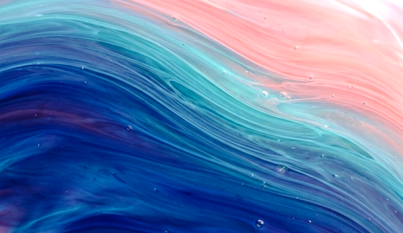 Abstract Color Gradient Background Wave