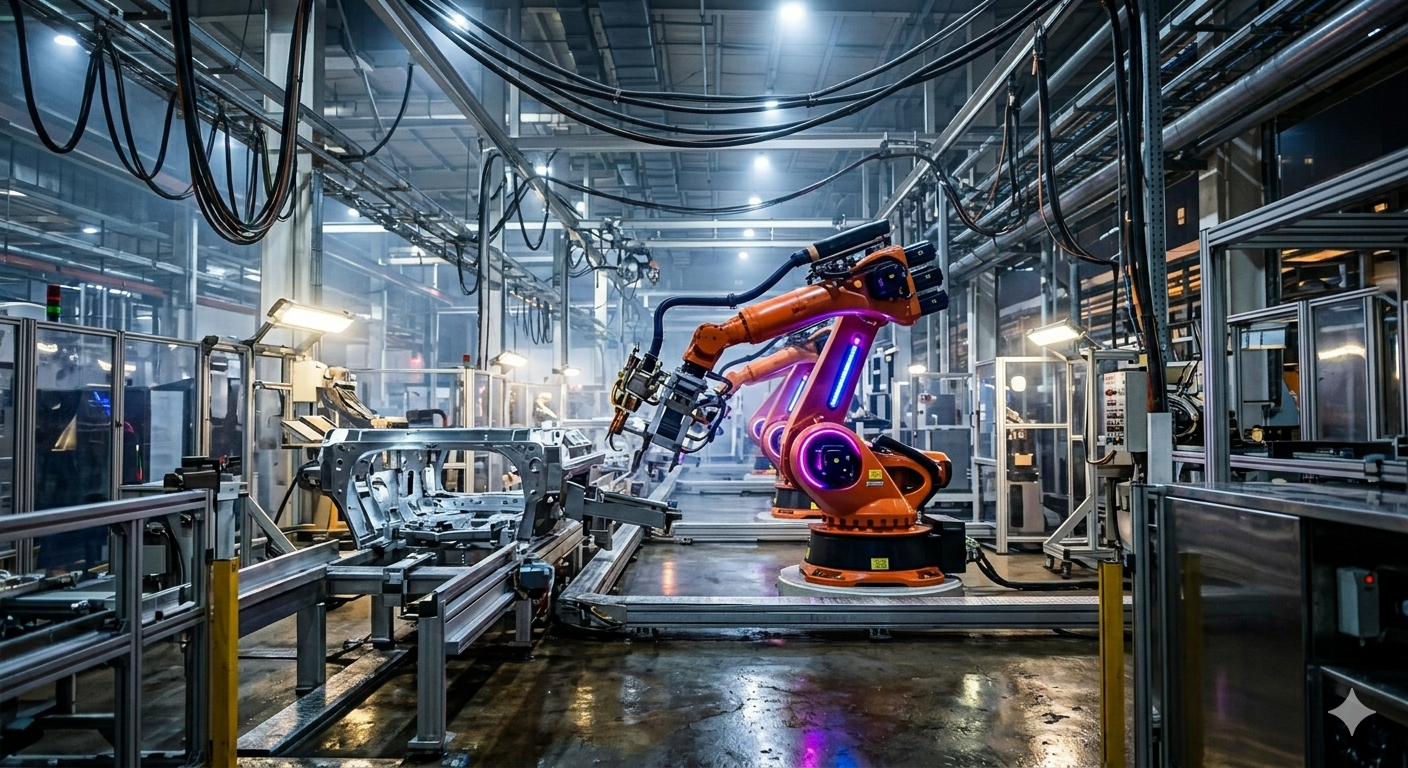 Factory Manufacturing Industrial Machines